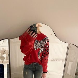 Cheetah Sweater